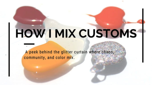 How I Mix Custom Shades