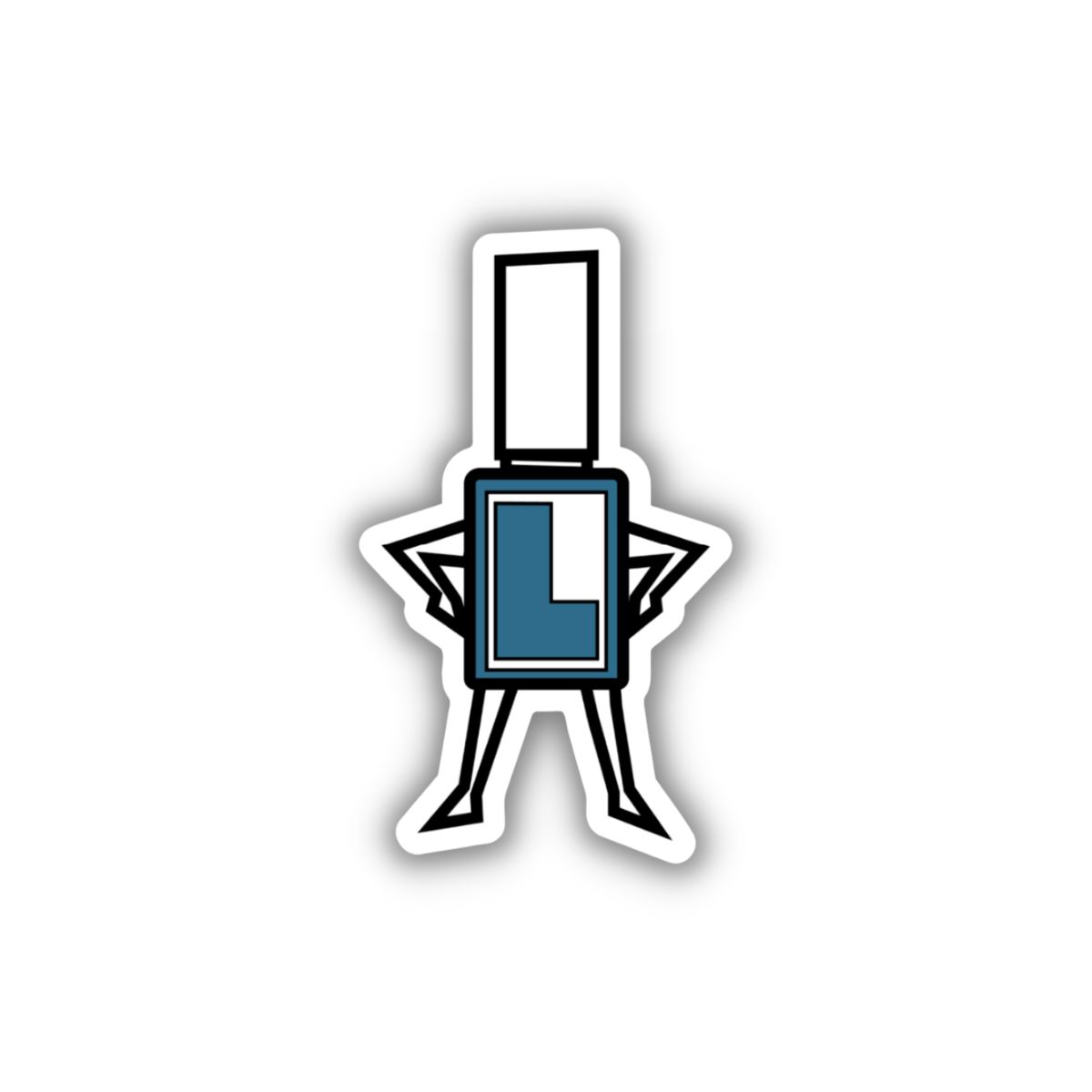 Sharp Elbows Sticker - LOUD