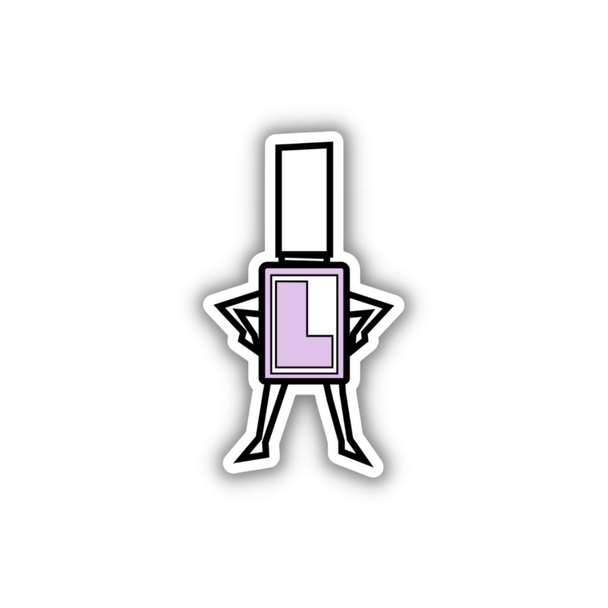 Sharp Elbows Sticker - LOUD